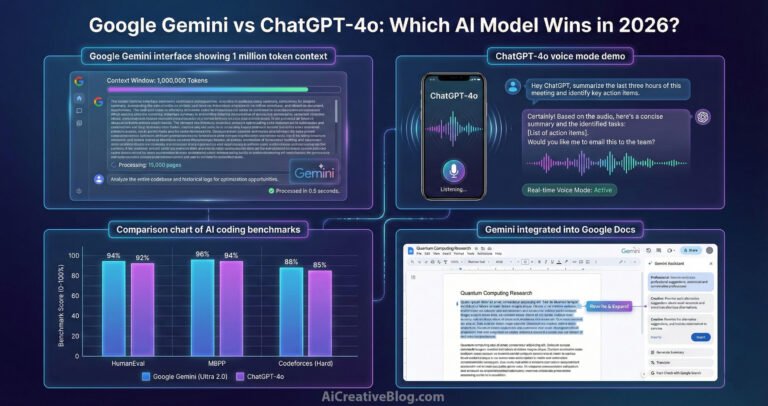 Google Gemini vs ChatGPT-4o: Which AI Model Wins in 2026?