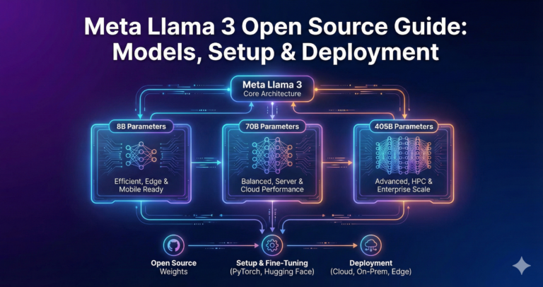 Meta Llama 3 Open Source Guide Models, Setup & Deployment