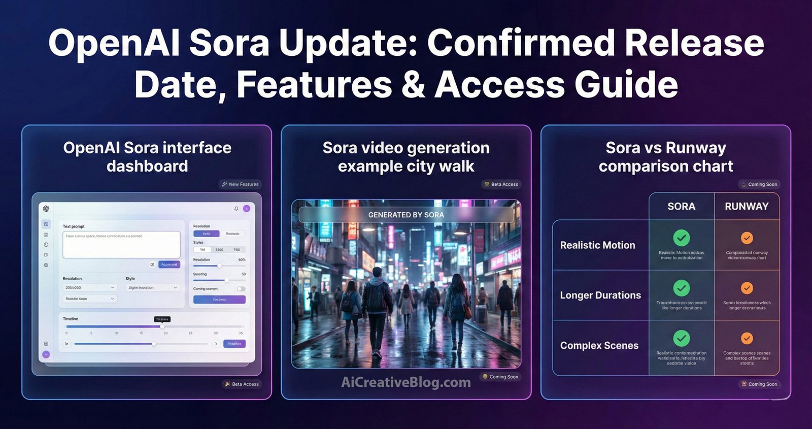 OpenAI Sora Update: Confirmed Release Date, Features & Access Guide
